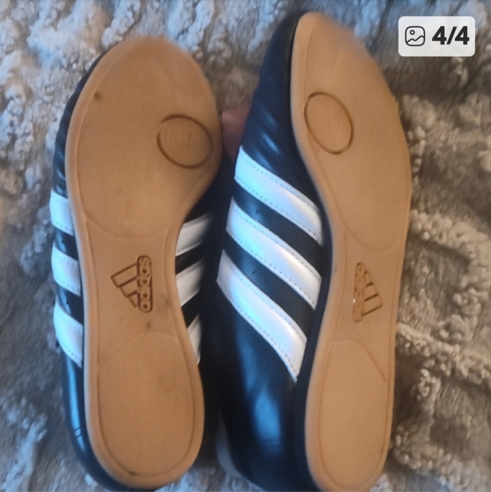 Adidas Women's Classic Black and White Sneakers - Picture 4 of 4